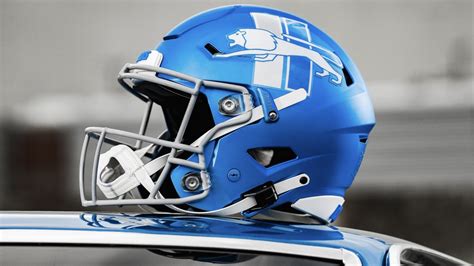 The Detroit Lions have released a first look at their newest helmet. The alternate will be first worn during the upcoming 2023 season. The shell is matte blue, which is a color never before worn ...